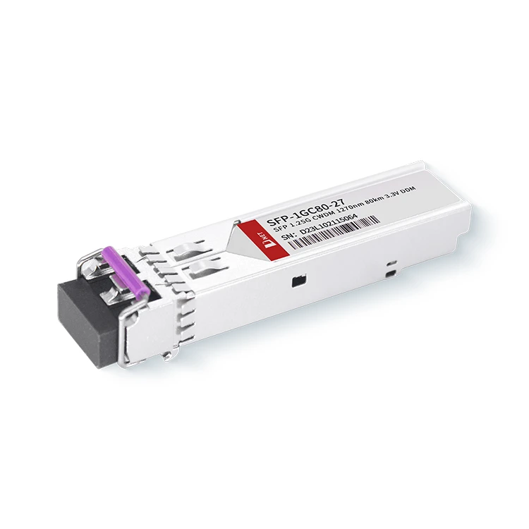 SFP 1G 1000base CWDM 1270nm 80km