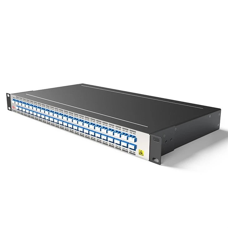 96CH AAWG DWDM MUX DEMUX Single Fiber 1U 96CH AAWG DWDM MUX DEMUX Single Fiber 1U
