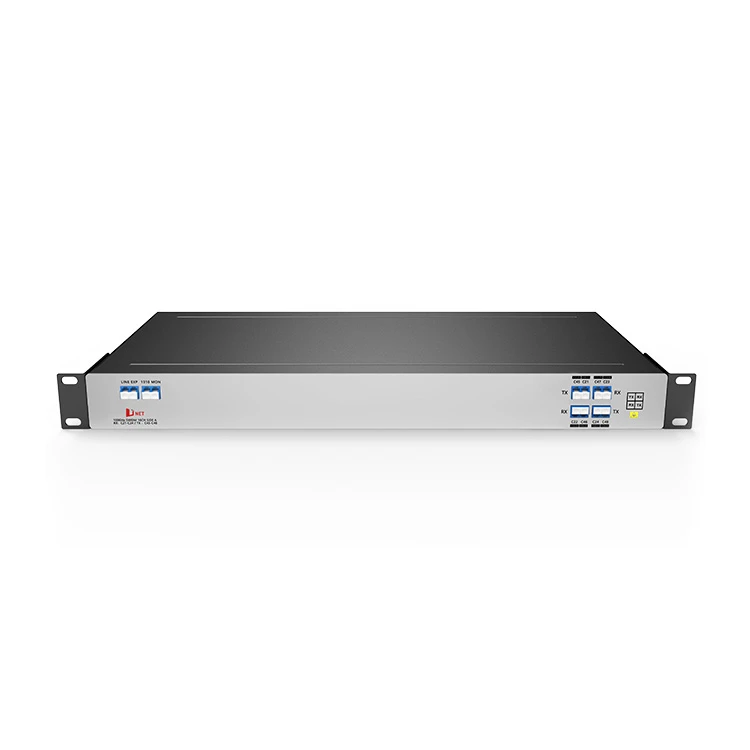 productcate-1-1 Single Fiber 4CH (8 Wavelength ) DWDM Mux And Demux 1U Rack