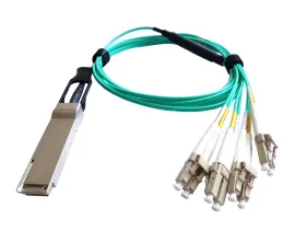 40G QSFP+ To 8X LC Breakout AOC Active Optical Cable